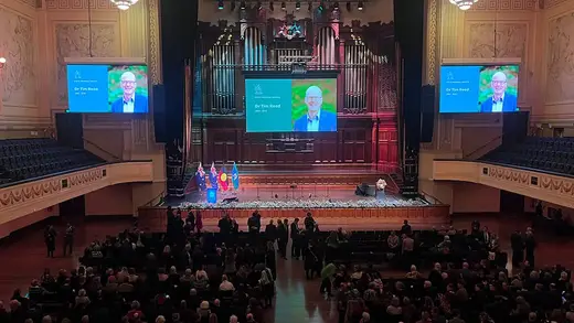 Melbourne Town Hall Honors Tim Read, Brunswick's Favorite Guy