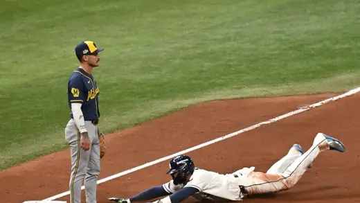 Joey Ortiz's Wild Throw Changes World Series Game