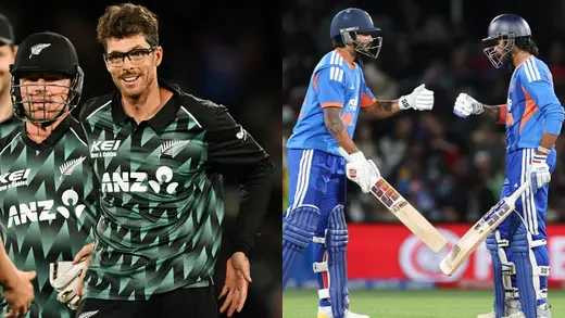 New Zealand Faces Off Against India In 4th T20I Clash