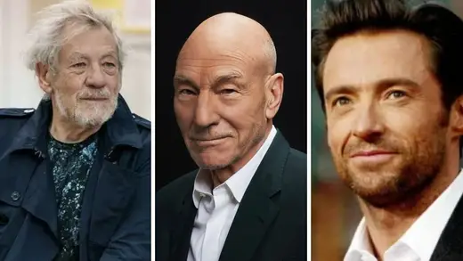 Hugh Jackman And Ian McKellen Celebrate Patrick Stewart's Legacy