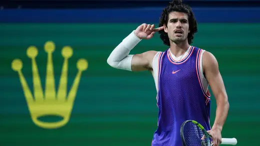 Carlos Alcaraz Battles Tommy Paul In Vienna Open Quarterfinals