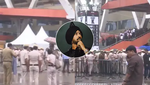 Diljit Dosanjh's Delhi Concert Security Measures