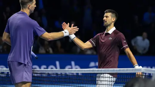 Novak Djokovic Ki Basel Mein Haar | Fanziz