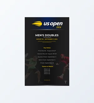 ATP Cincinnati, USA Men Doubles 2026
