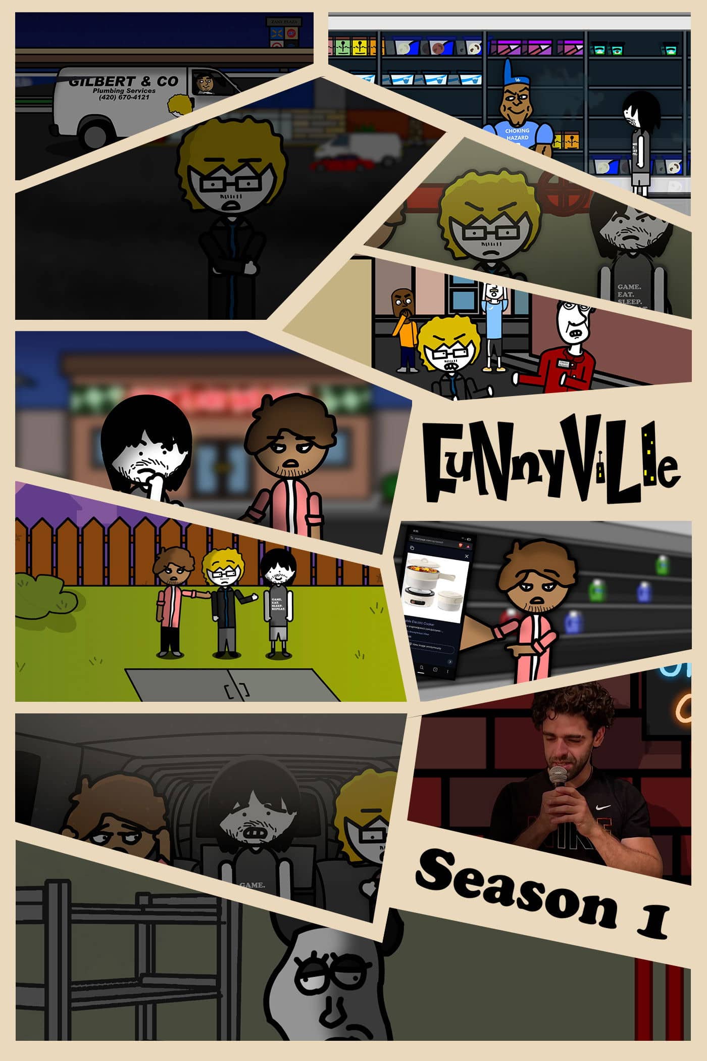 Young Sherlock backdrop
