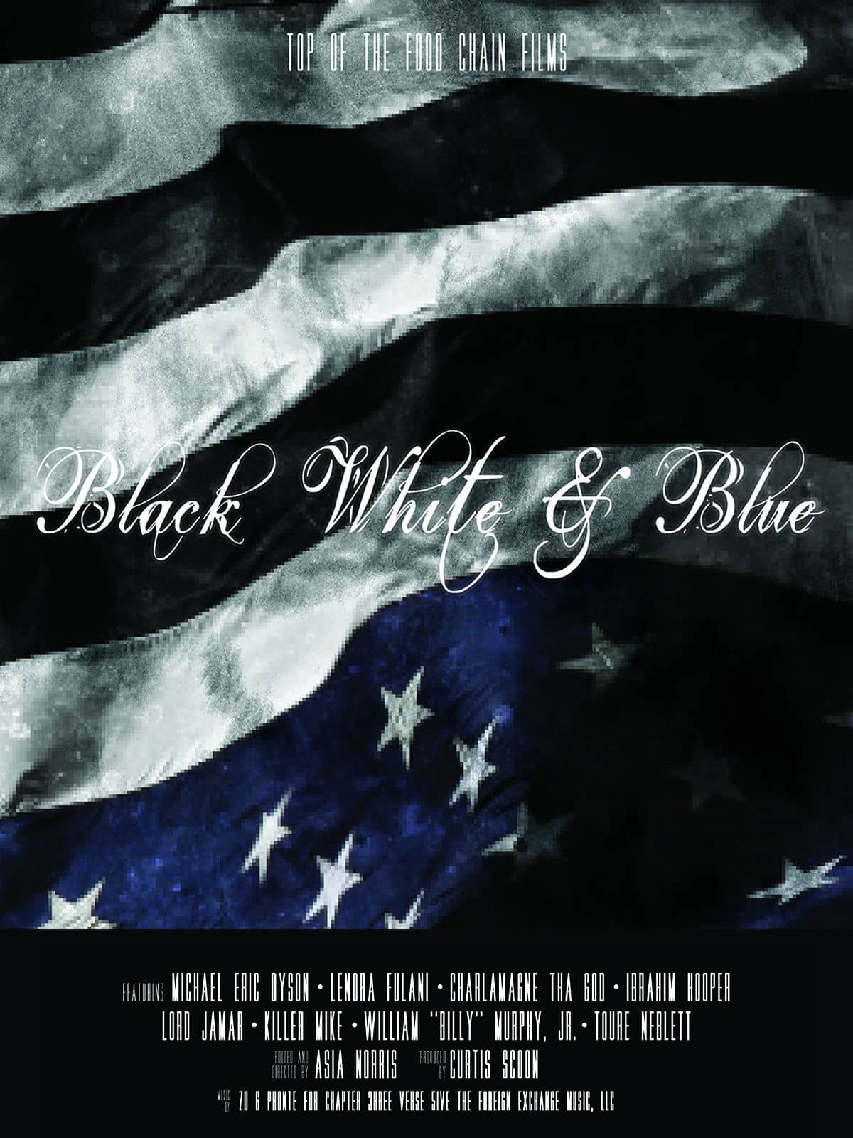 Black, White & Blue