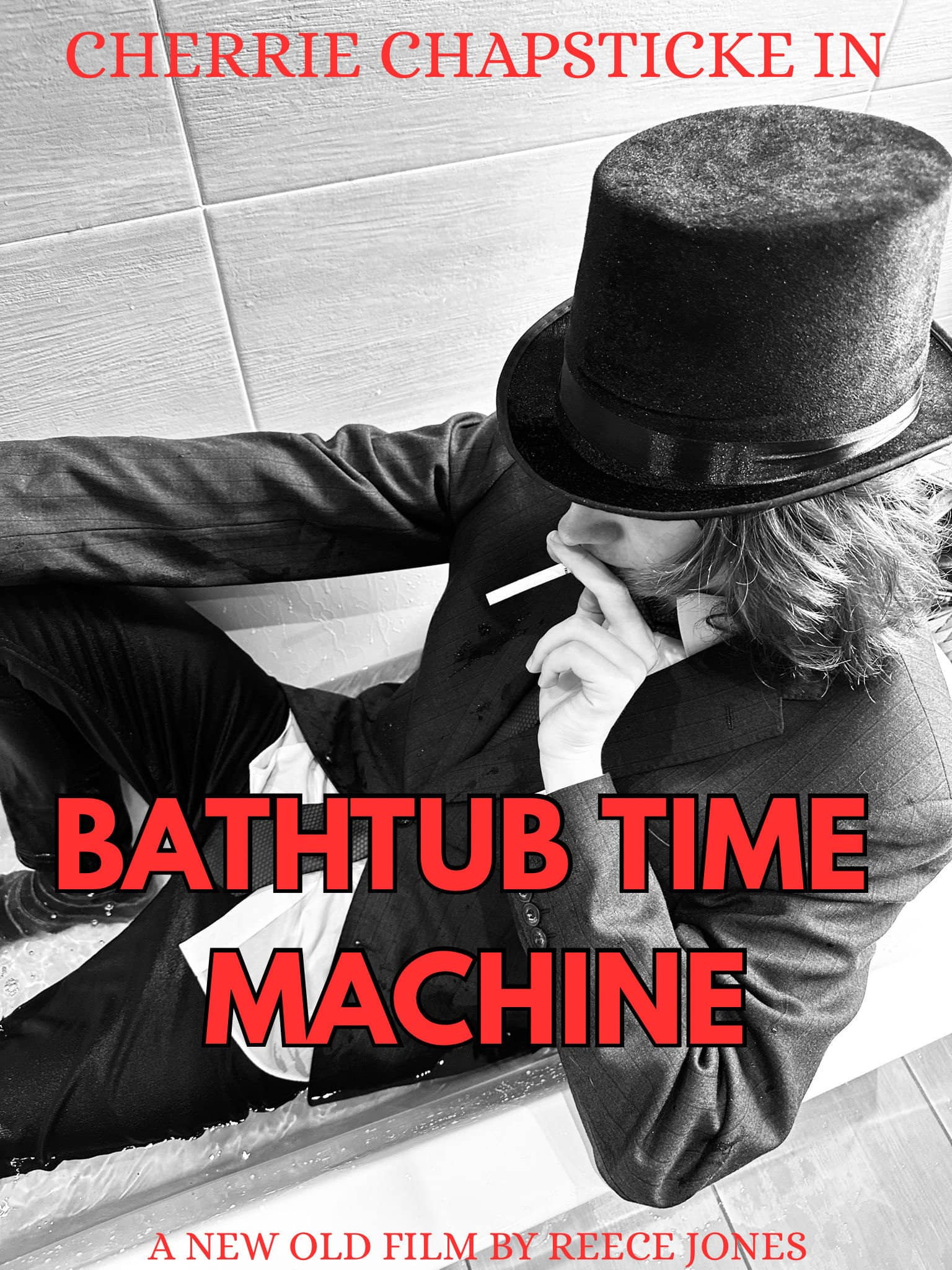Cherrie Chapsticke in Bathtub Time Machine
